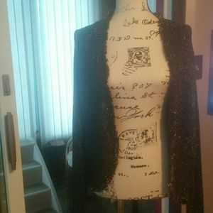 INC Shimmery cardigan